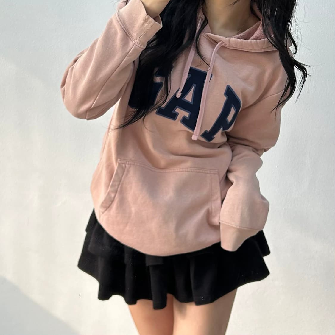 Gap 갭 딸기우유 러블리힙 스웨트셔츠 후드티(M) 상품이미지1