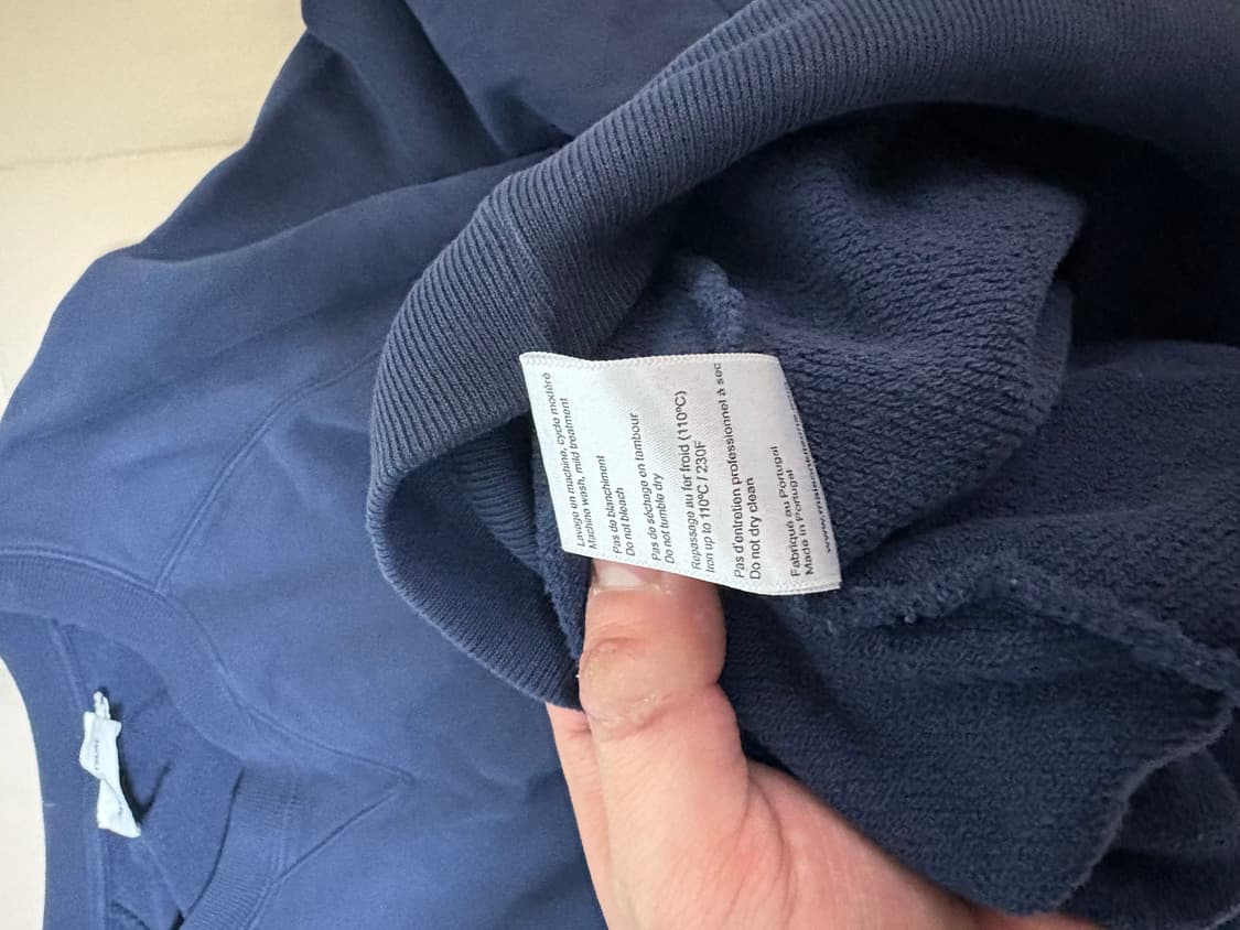 메종키츠네 맨투맨 네이비 XXl 상품이미지4