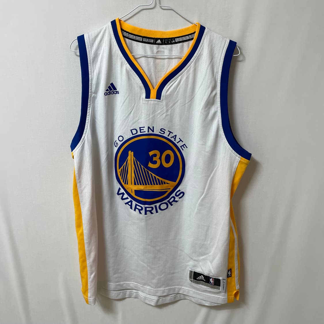 [ L ] 아디다스 NBA 스테판 커리 농구 유니폼 상품이미지1