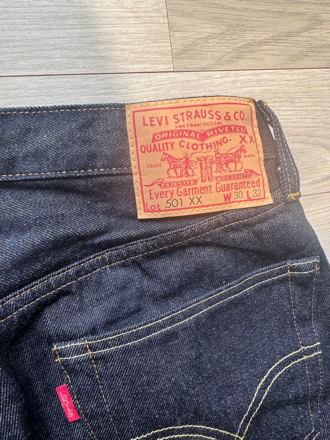 lvc 1955 501 30x32 리지드 상품이미지3