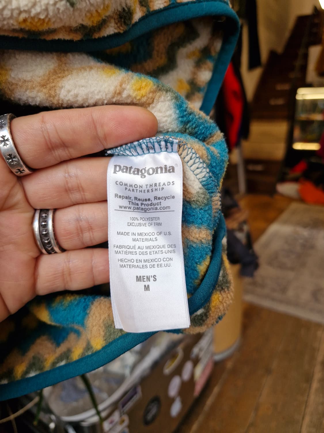 Z-306 파타고니아 신칠라 아즈텍 네이티브  상품이미지6