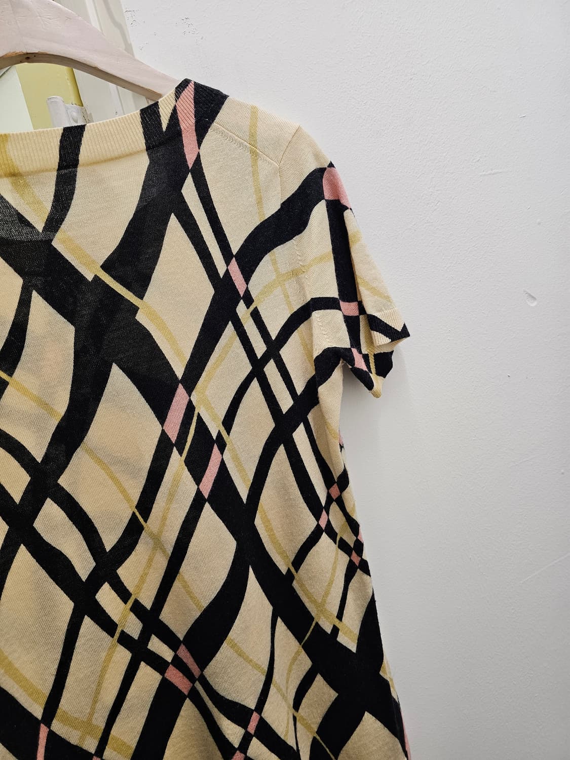 Italy Marlenedam 램스울 패턴 니트 상품이미지5