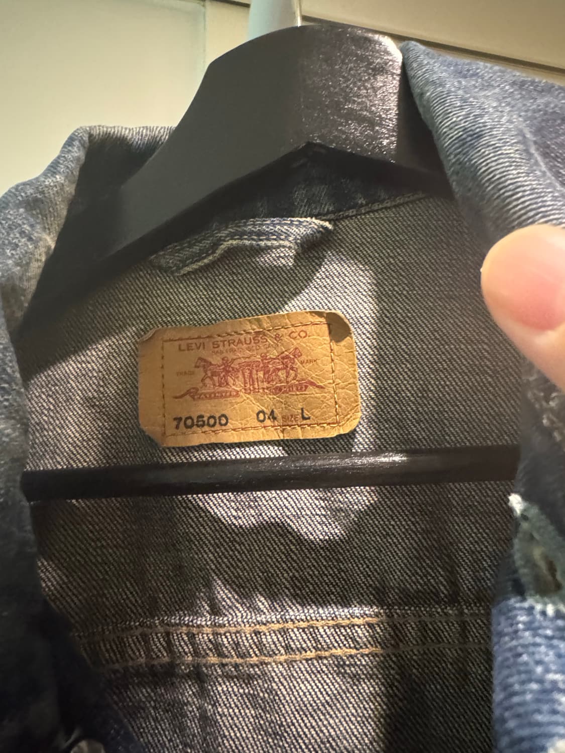 리바이스 70500 청자켓 상품이미지3