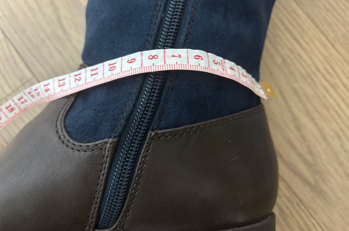 상태최상 타미힐피거 가죽 스웨이드 롱부츠 230 상품이미지6