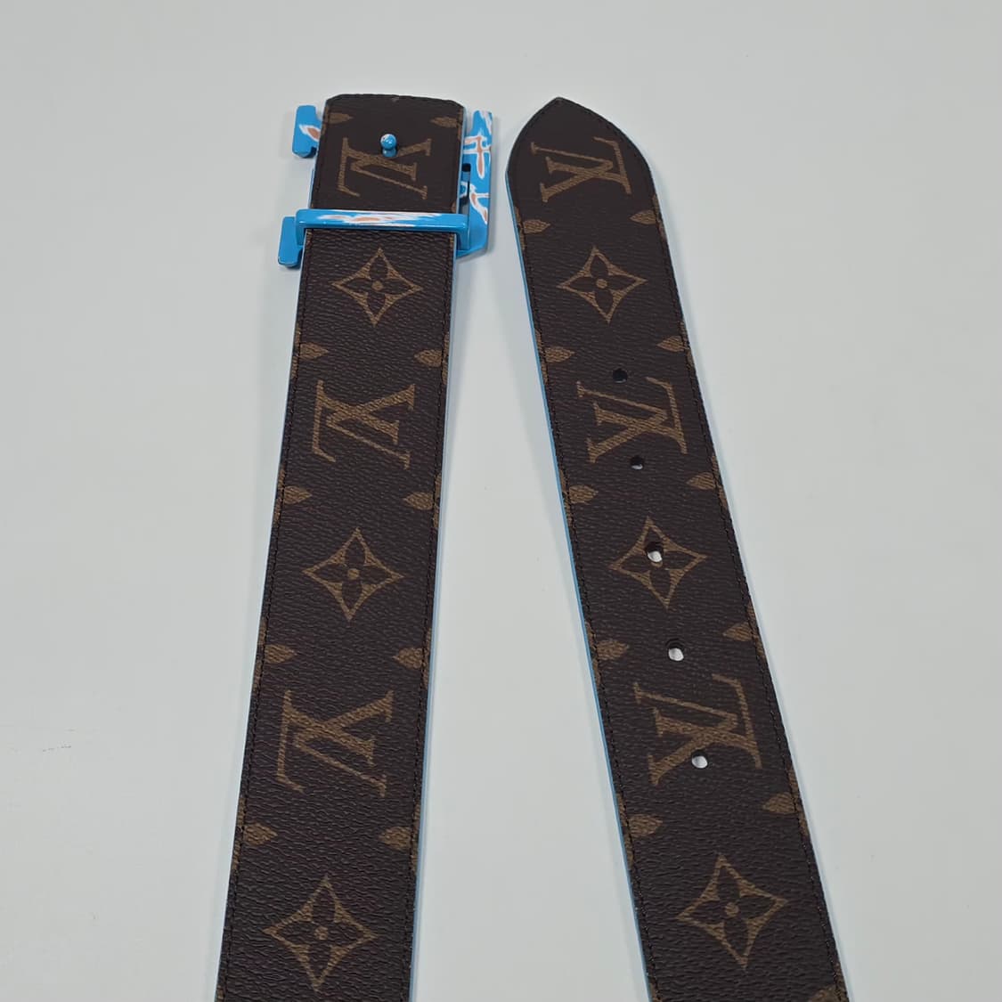 루이비통 버질아블로 모노그램 리버서블 벨트 ( 85 ) 상품이미지7