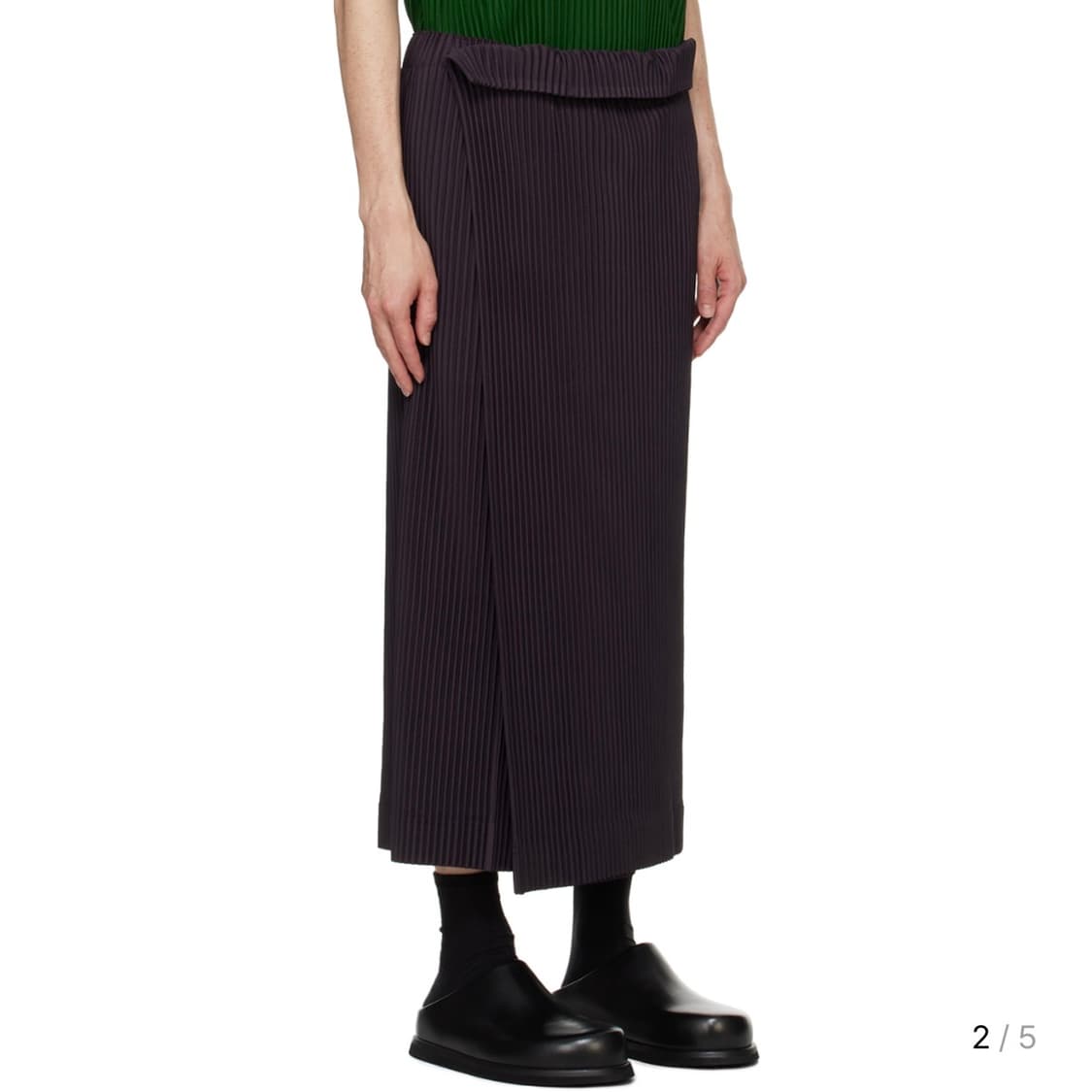 [3] 이세이미야케 옴므플리세 컬러 팔레트 스커트 팬츠 퍼플 상품이미지10