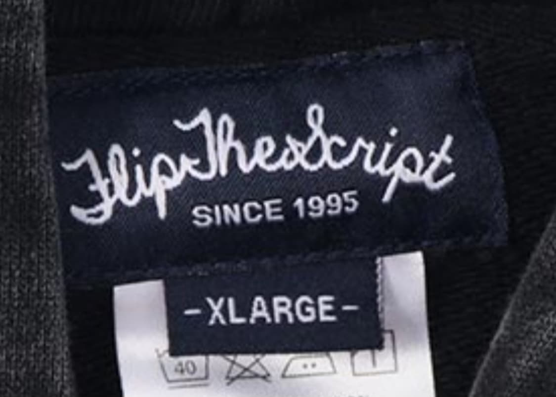 플립 더 스크립트 위자드 블랙 후드티 상품이미지2