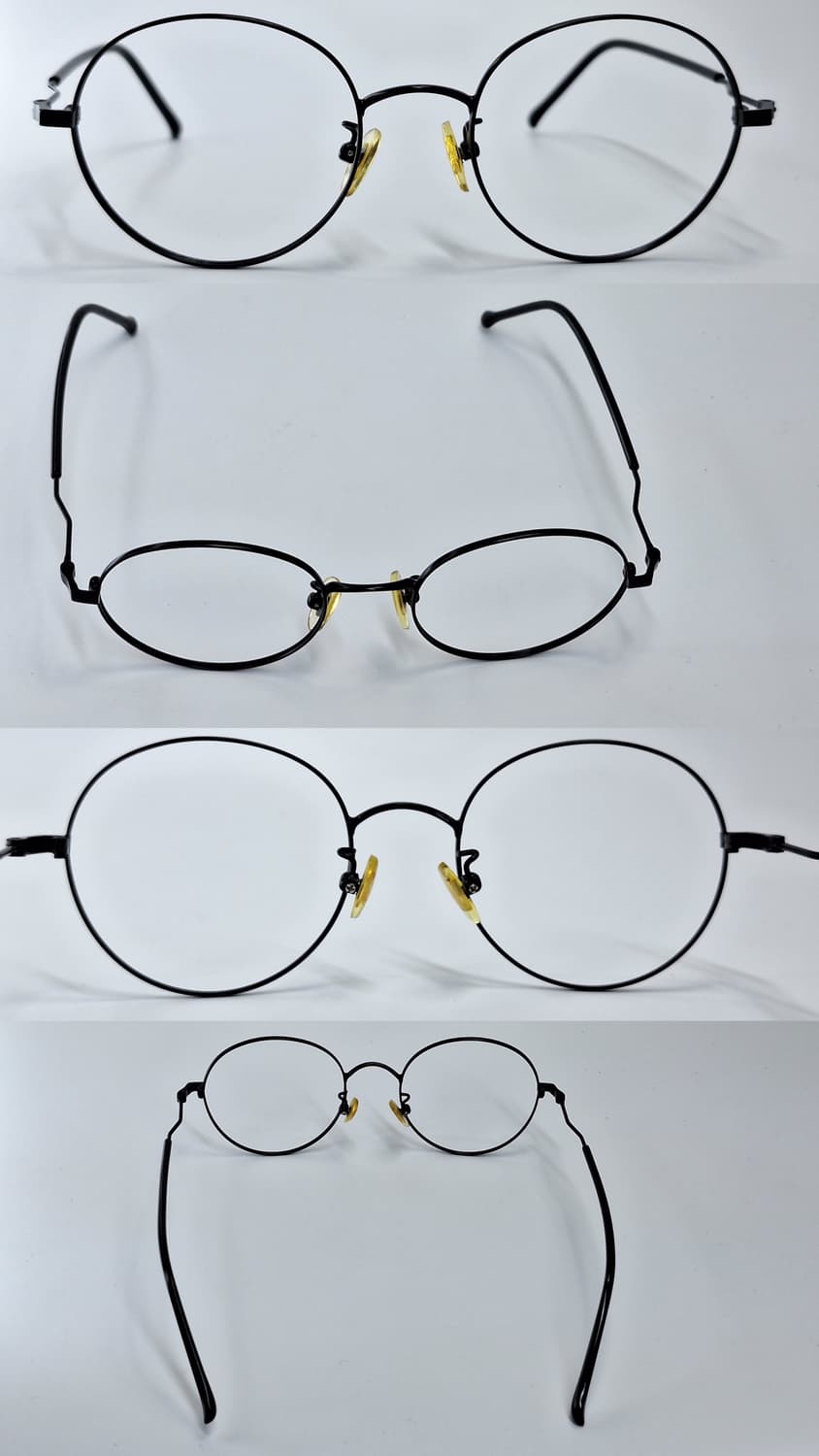 7g 초경량 고탄성 티타늄 라운드 안경테 일본 수입 일제 사바에 y2k  상품이미지8