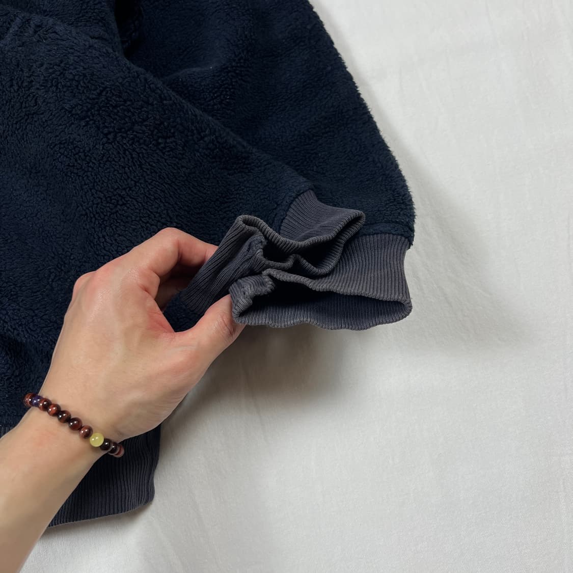 90‘s 폴로스포츠 polo 스펠아웃 성조기 플리스 후드티 상품이미지5