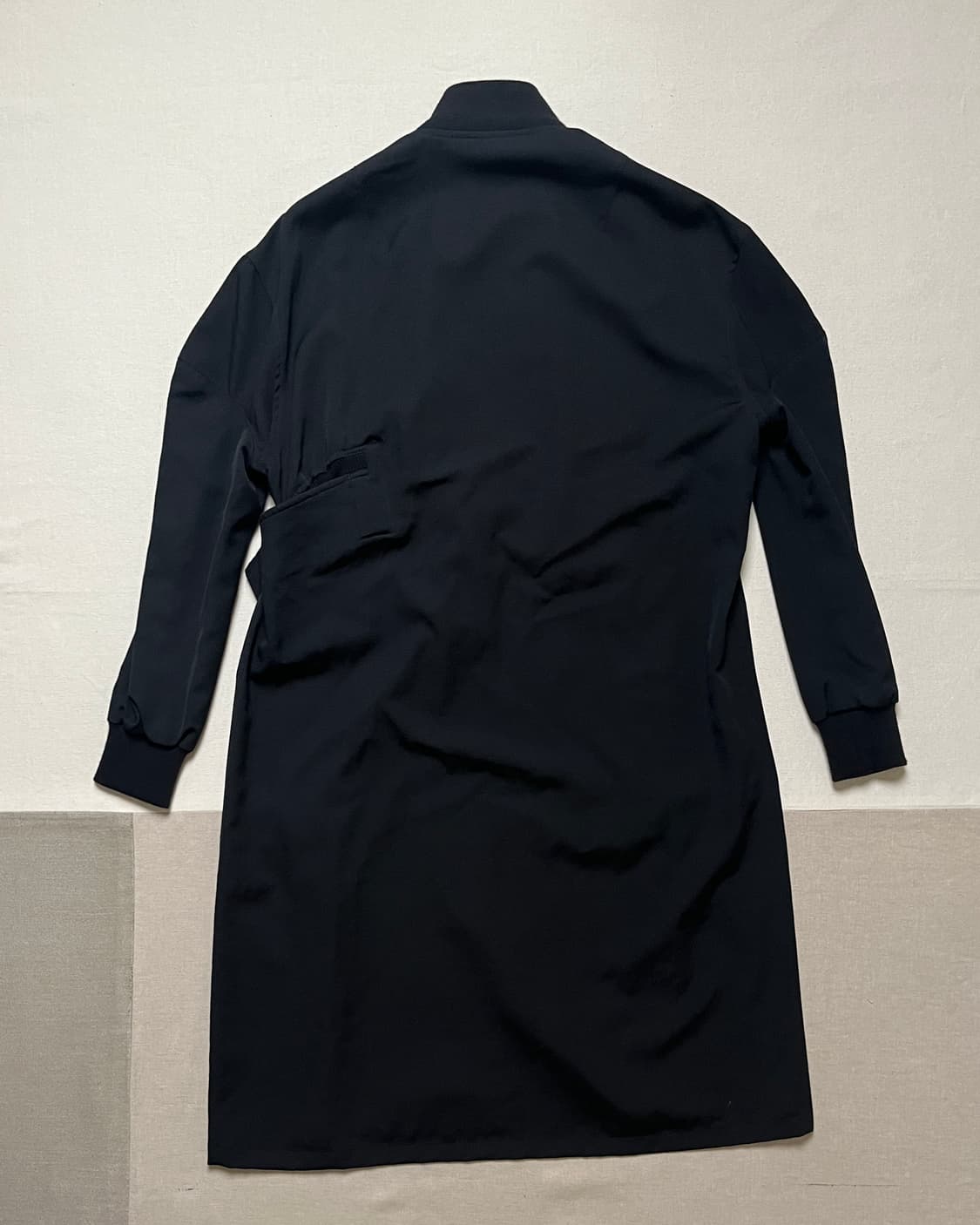 요지야마모토 롱 봄버 코트 yohji yamamoto long ma-1 상품이미지2