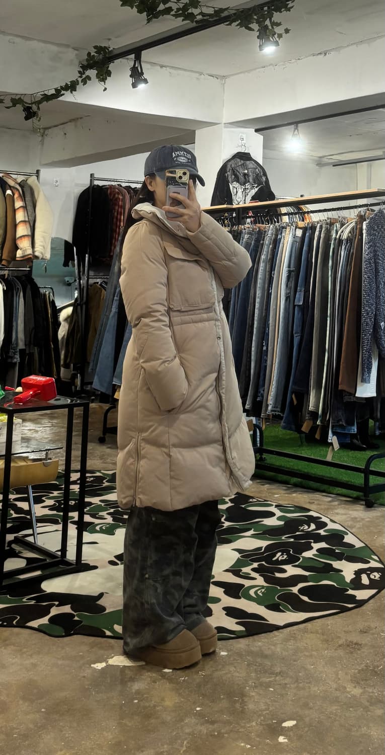 Excusez-moi 이탈리아 덕다운 패딩 코트 상품이미지6