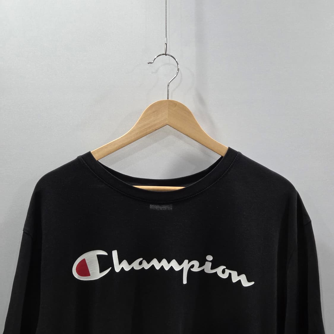 챔피온 스펠로고 프린팅 반팔티 XL 상품이미지2