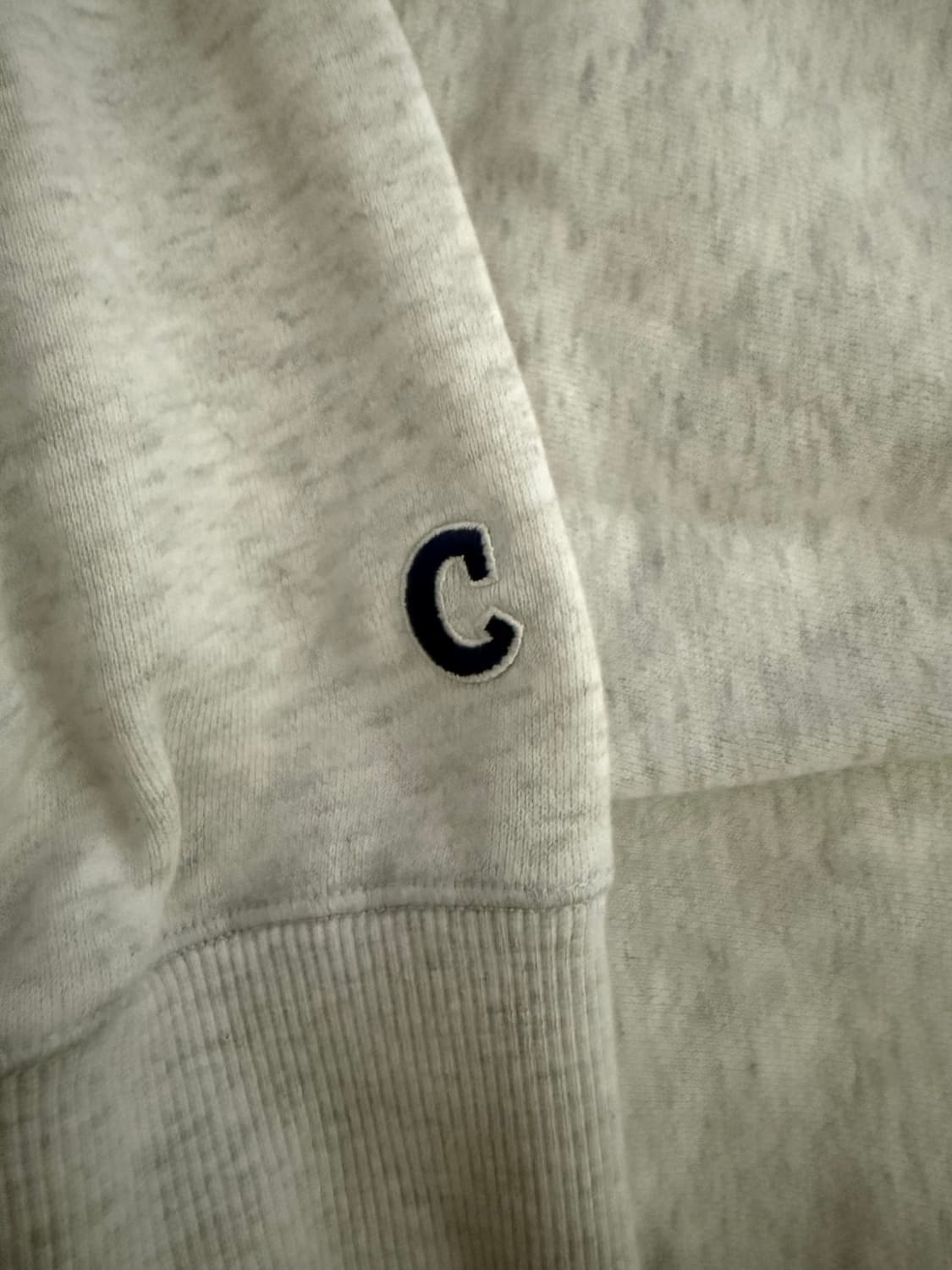 커버낫 로고 오트밀 반집업 S 상품이미지3