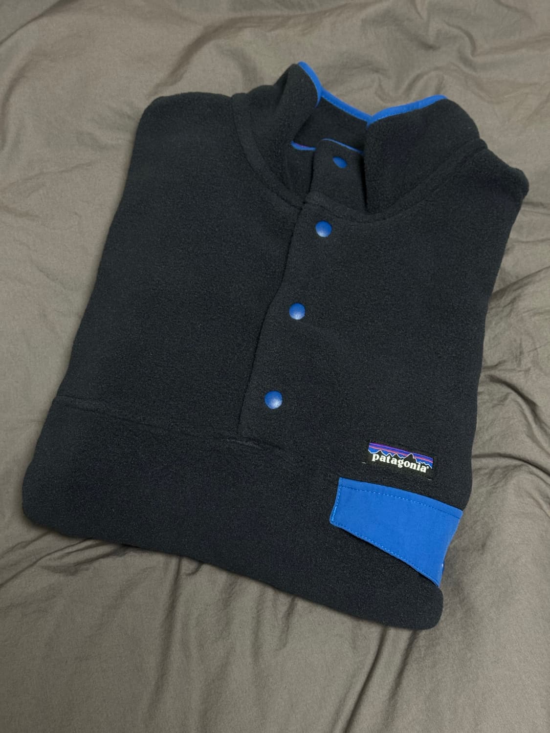 [M] 파타고니아 신칠라 스냅T 플리스 풀오버 피치블루 상품이미지4