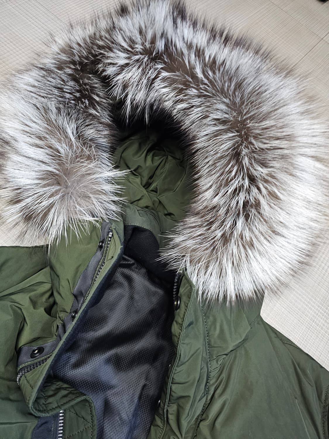 시리즈 에피그램 폭스 FUR 구스다운 점퍼 상품이미지5