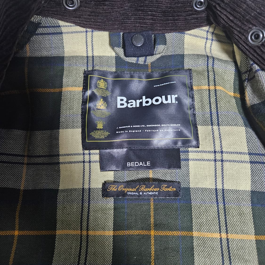 바버 비데일 세이지 38 상품이미지2