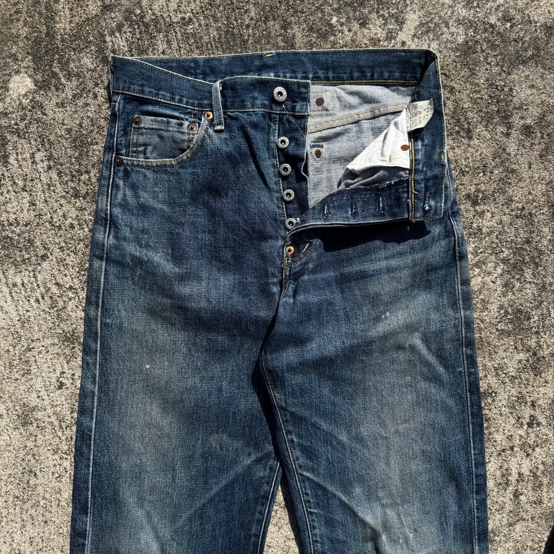 [31] 90s 리바이스 702 신치백 셀비지 데님 팬츠 상품이미지3
