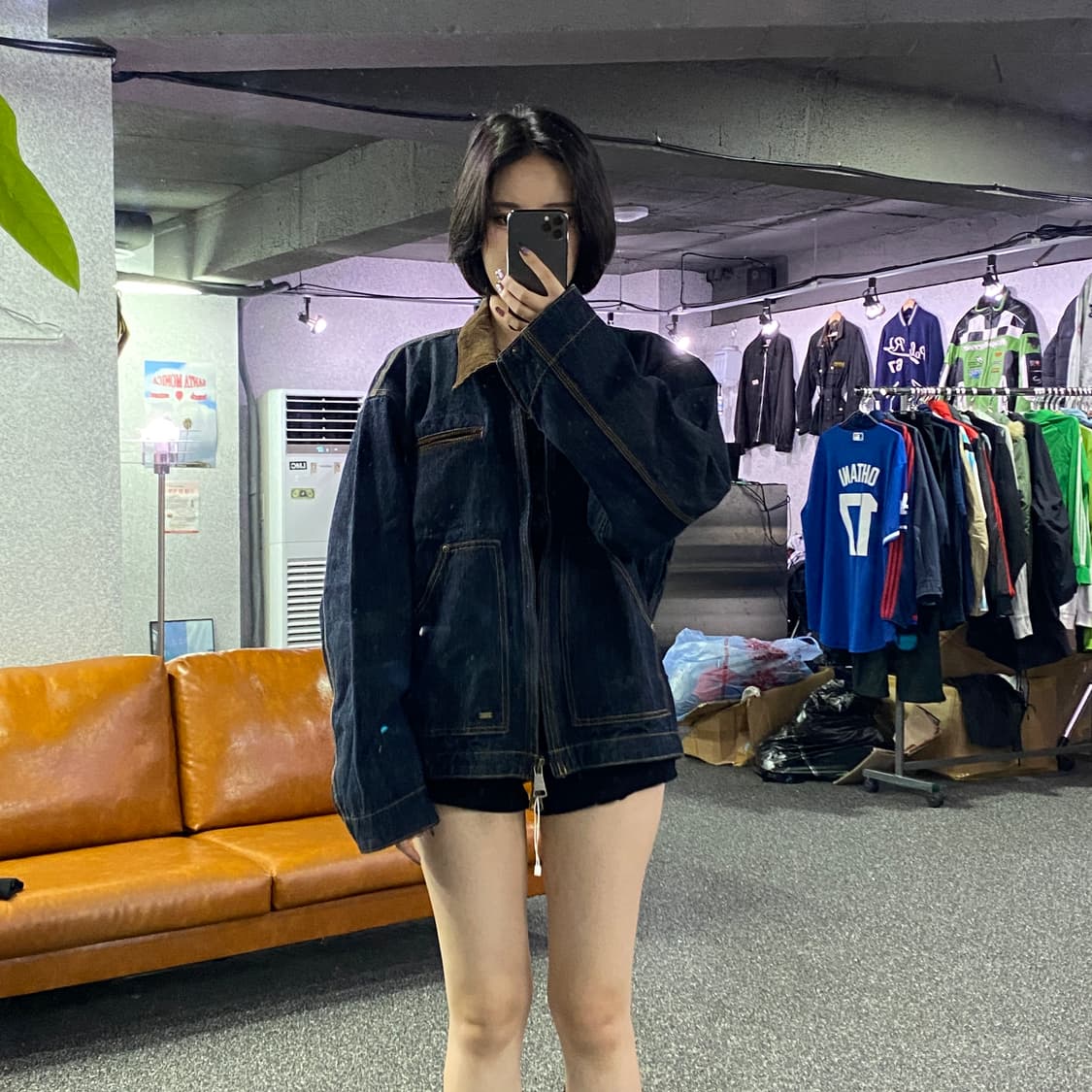 라퍼지스토어 데님 워크 자켓 B2896 상품이미지1