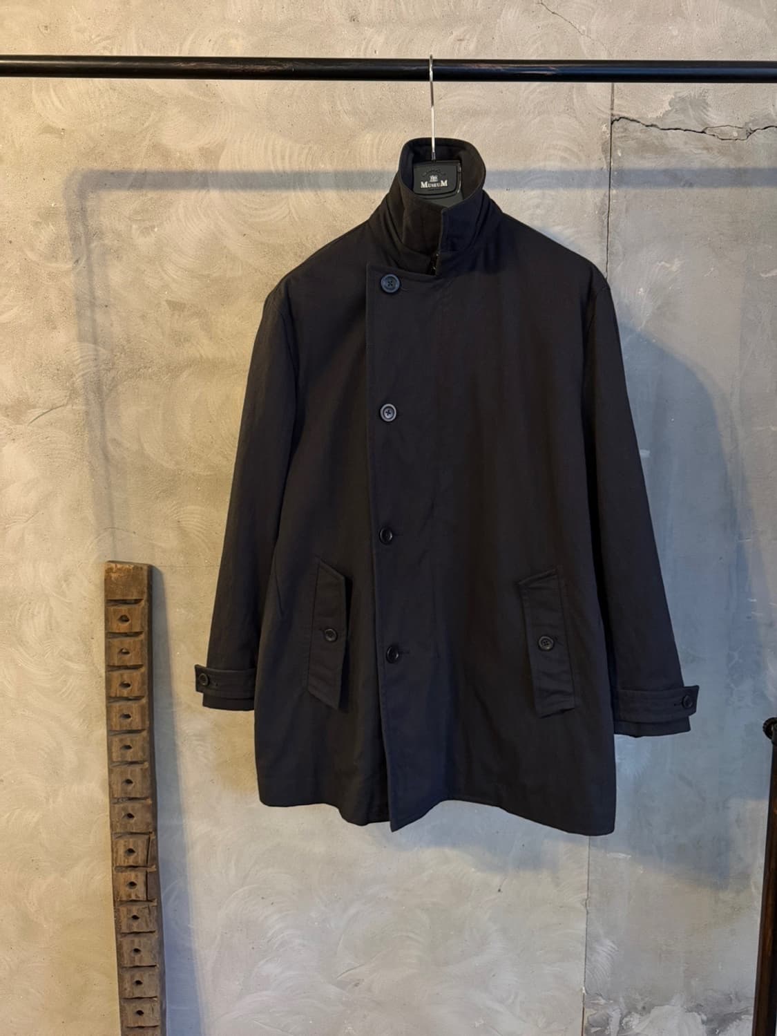 DKNY 컨버스 패브릭 피코트 100 상품이미지5