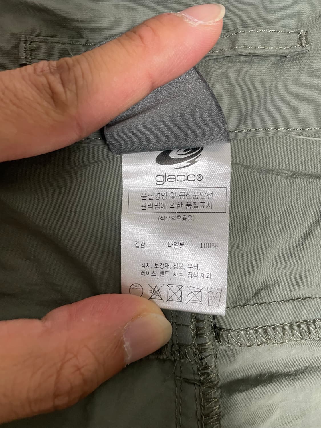 글랙 솔리트 카고 버뮤다 팬츠 올리브그린 상품이미지5