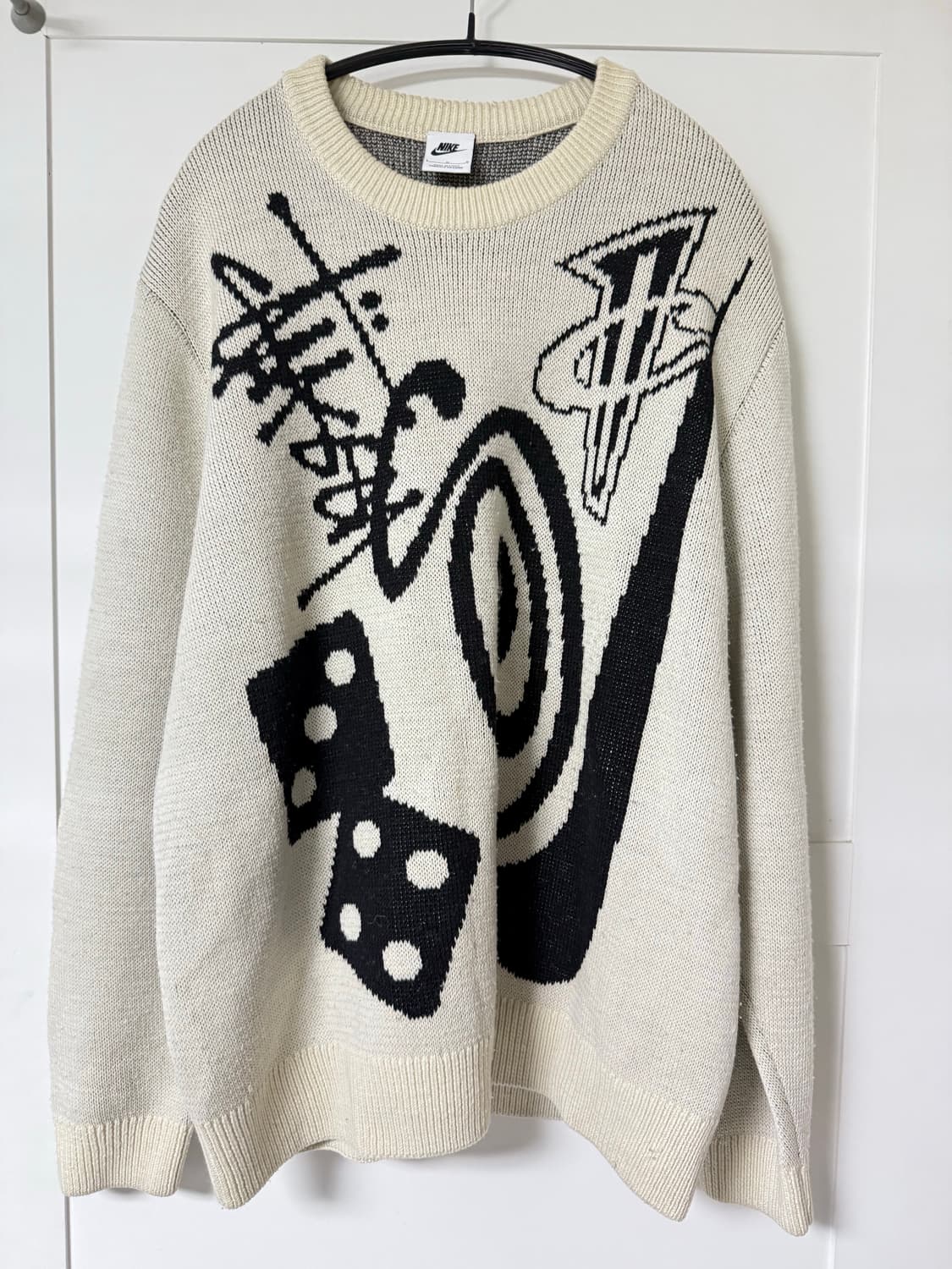 나이키 스투시 콜라보 NRG 니트 스웨터 L 상품이미지2