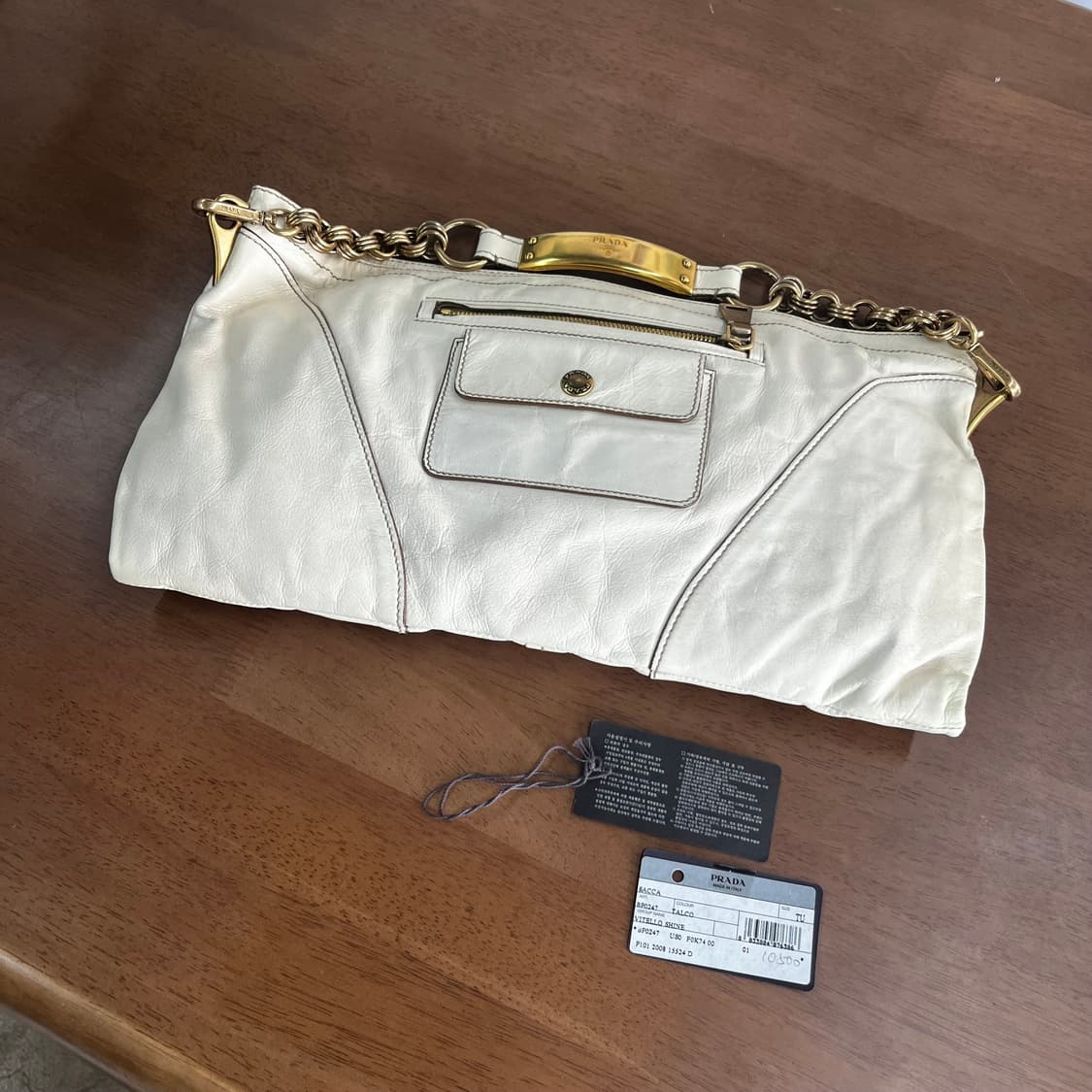 프라다 비텔로 샤인 Bacca 핸드백 숄더백 상품이미지4