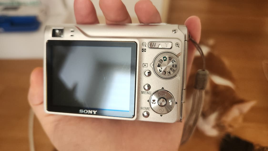 소니 사이버샷 DSC-W200 디지털 카메라 디카 부품용 상품이미지7