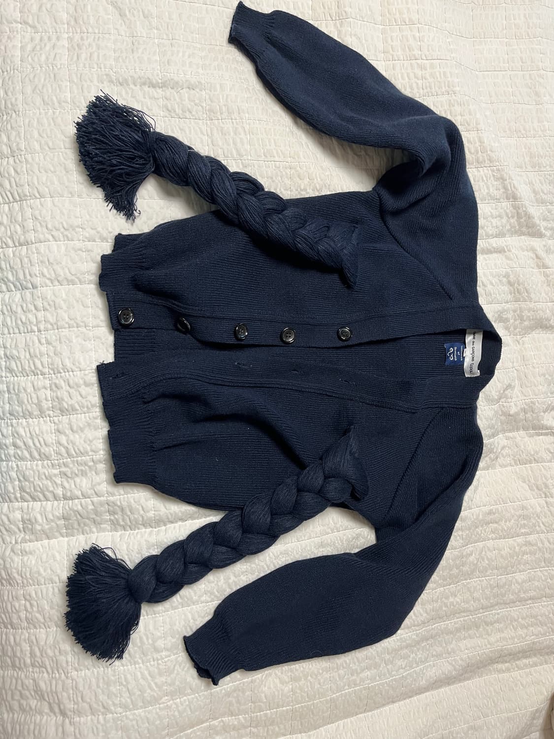 comme des garcons / 꼼데가르송 브레이드 가디건 상품이미지4