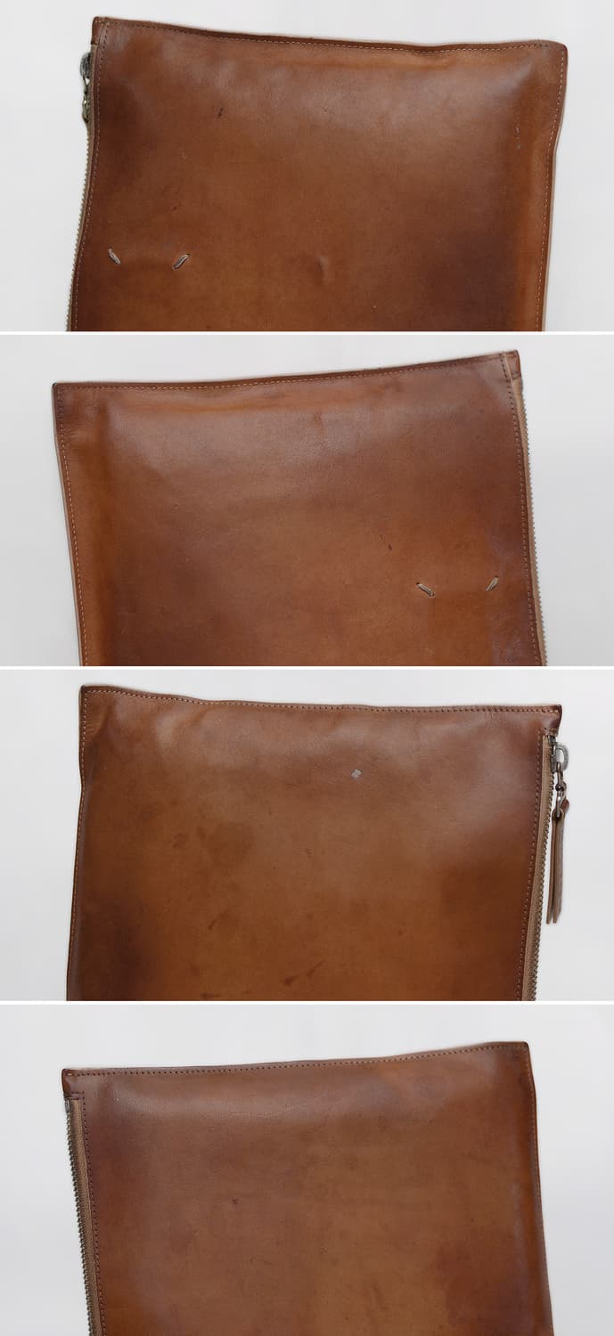 메종 마르지엘라 스티치로고 베지터블 레더 클러치백 상품이미지8