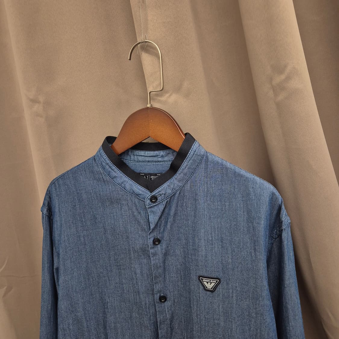 알마니 데님 스타일 코튼 셔츠 100 상품이미지2