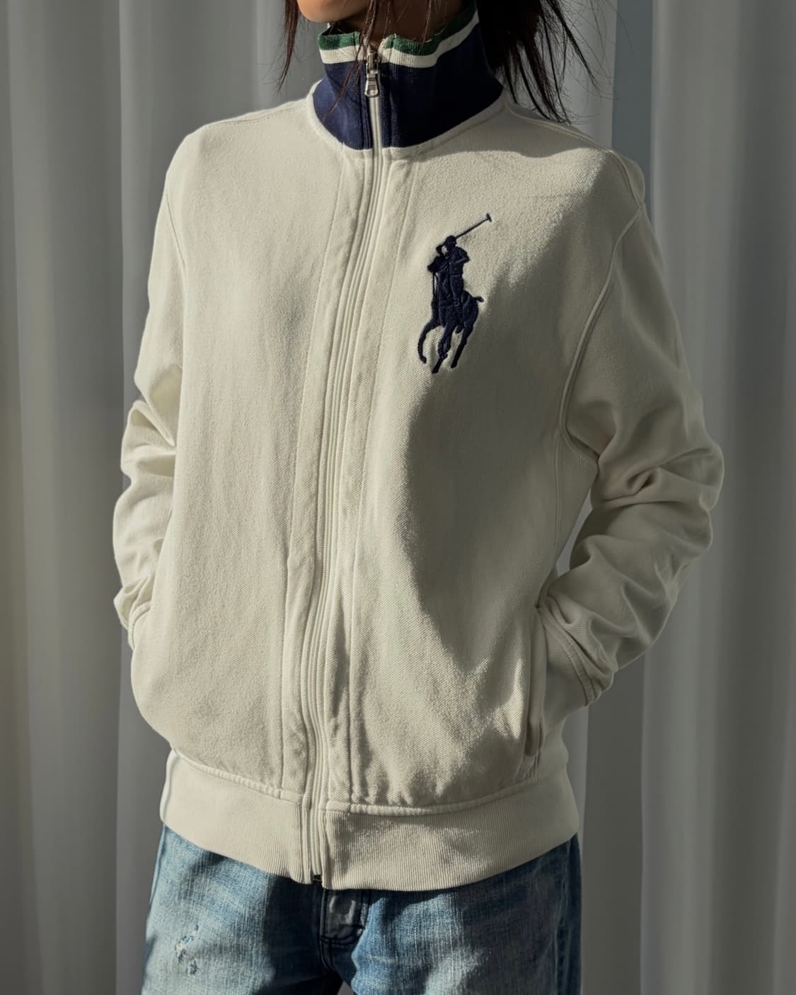 [M]폴로 랄프로렌 빅포니 코튼 집업 상품이미지1