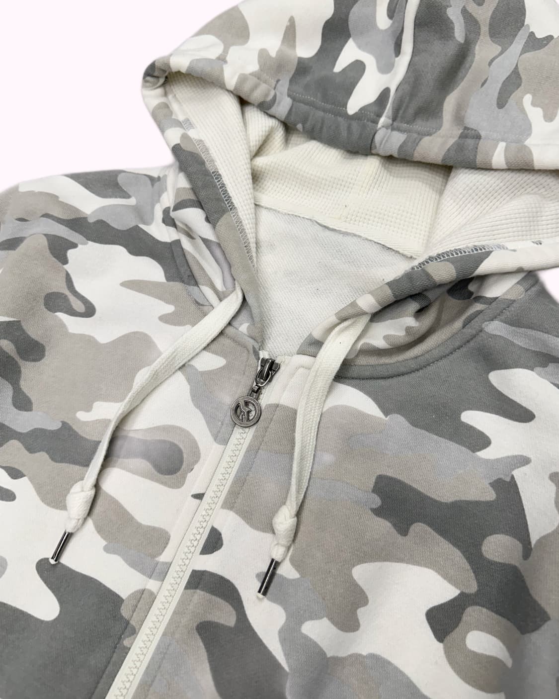 OUTDOOR camo hood zip-up 상품이미지3