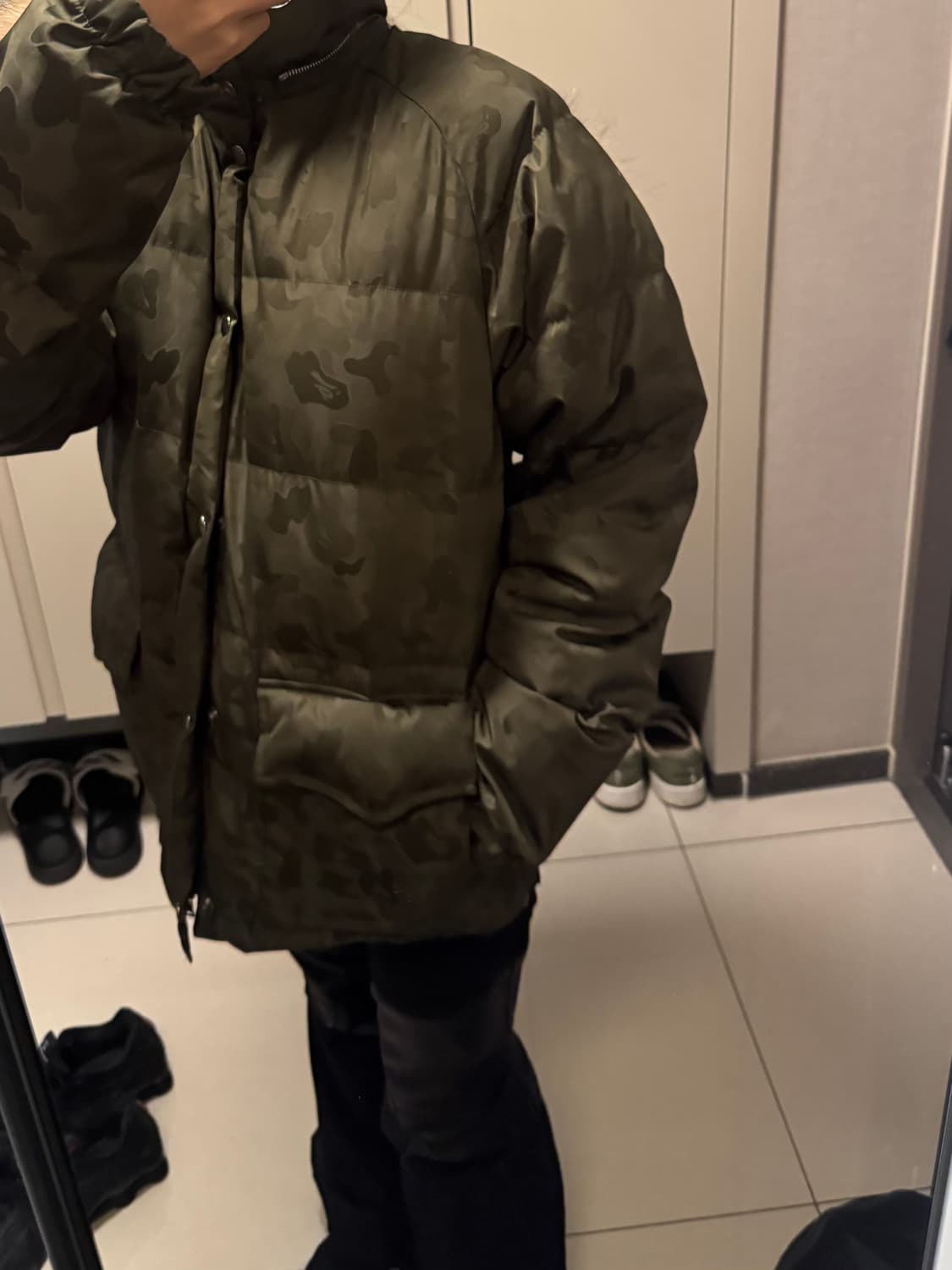 베이프 패딩 상품이미지5