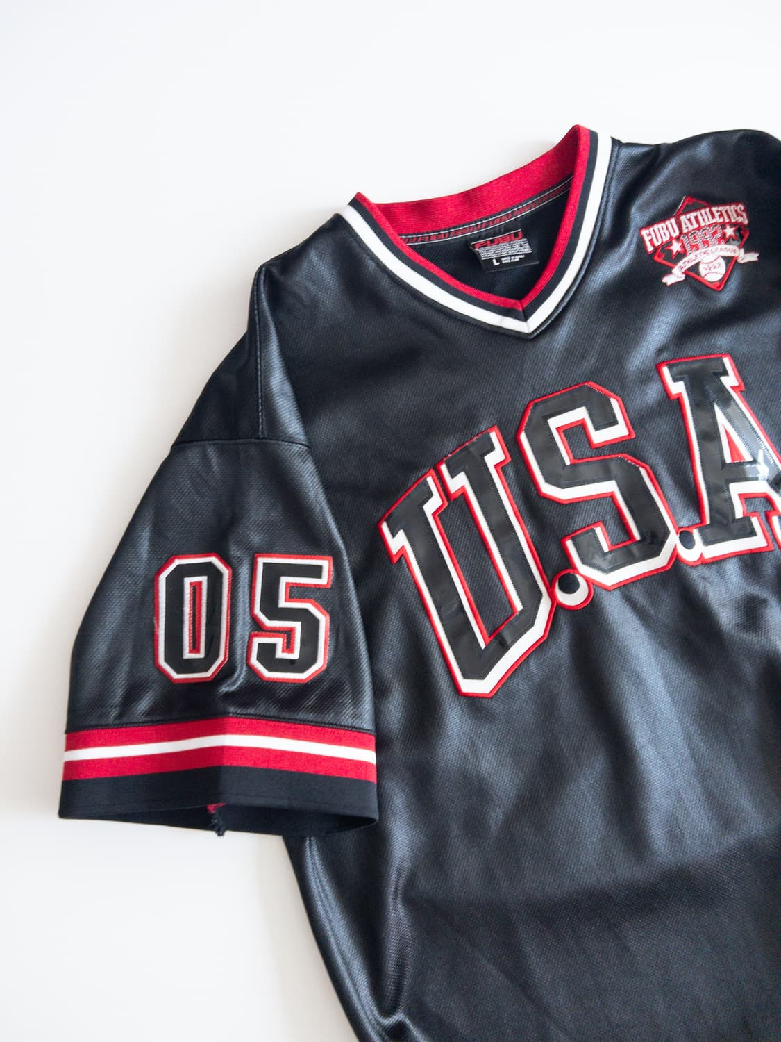 푸부 USA 반팔져지 L 상품이미지4