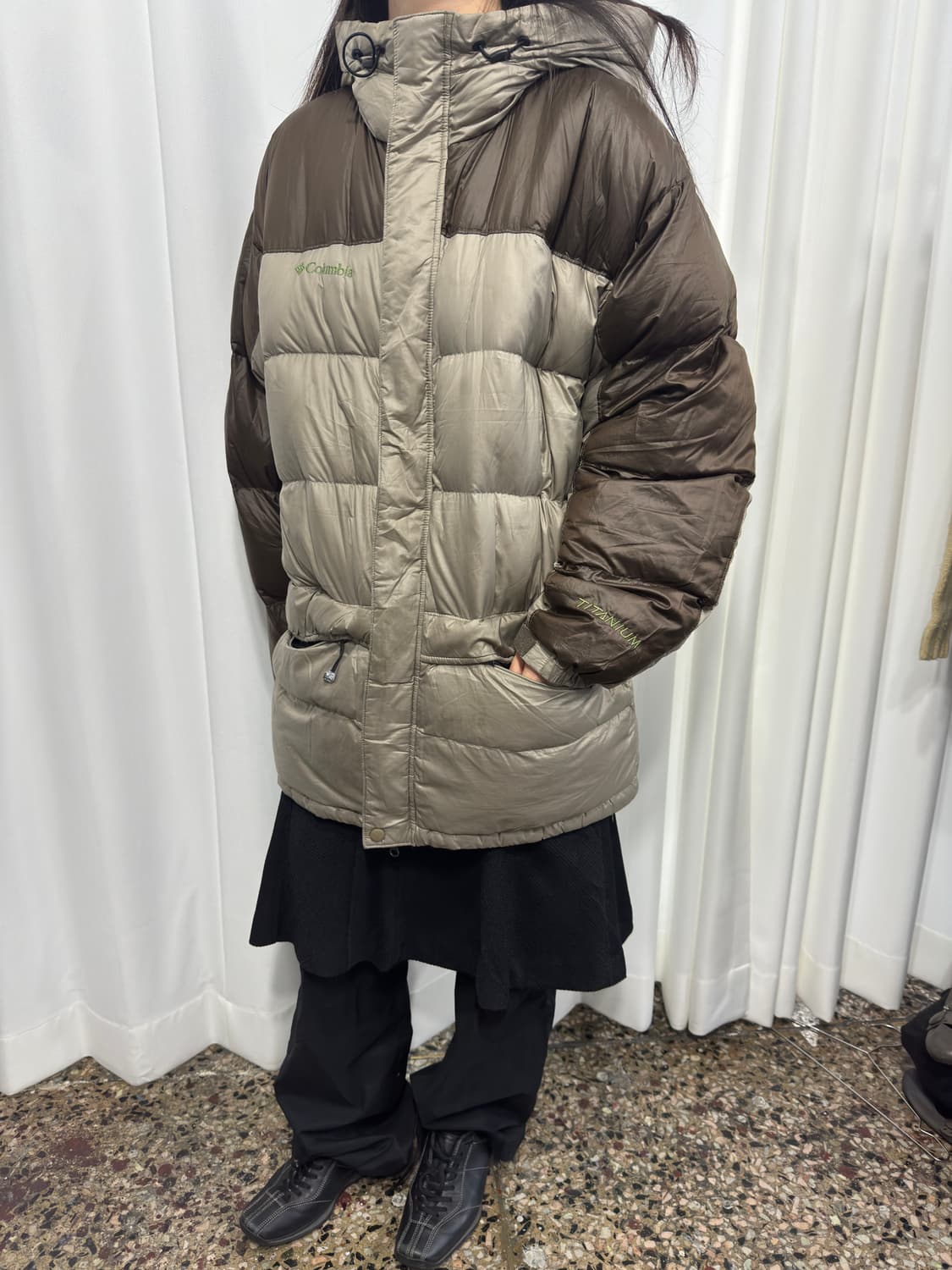 columbia hood twoway padding 상품이미지5