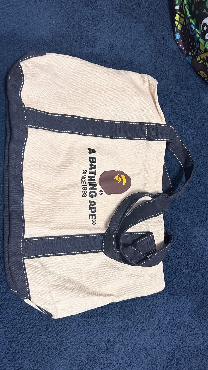 베이프 잡지부록 오리지날 캔버스 백 상품이미지5