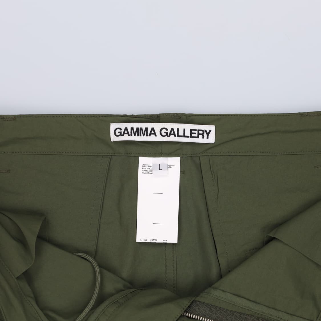L 감마갤러리 파라슈트 팬츠 카키 4245 상품이미지5