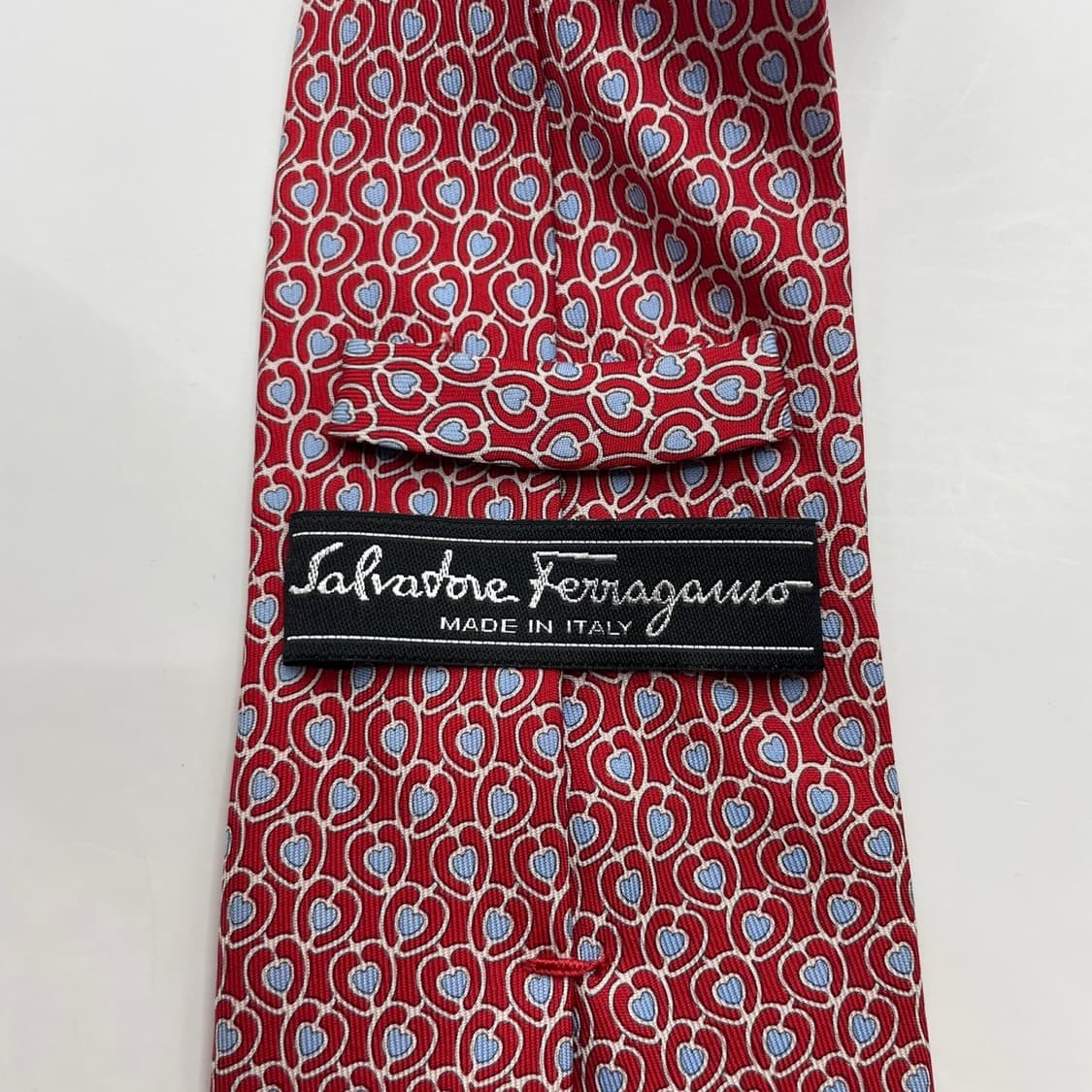 178) (Ferragamo) 살바토레페레가모 패턴 넥타이 상품이미지5