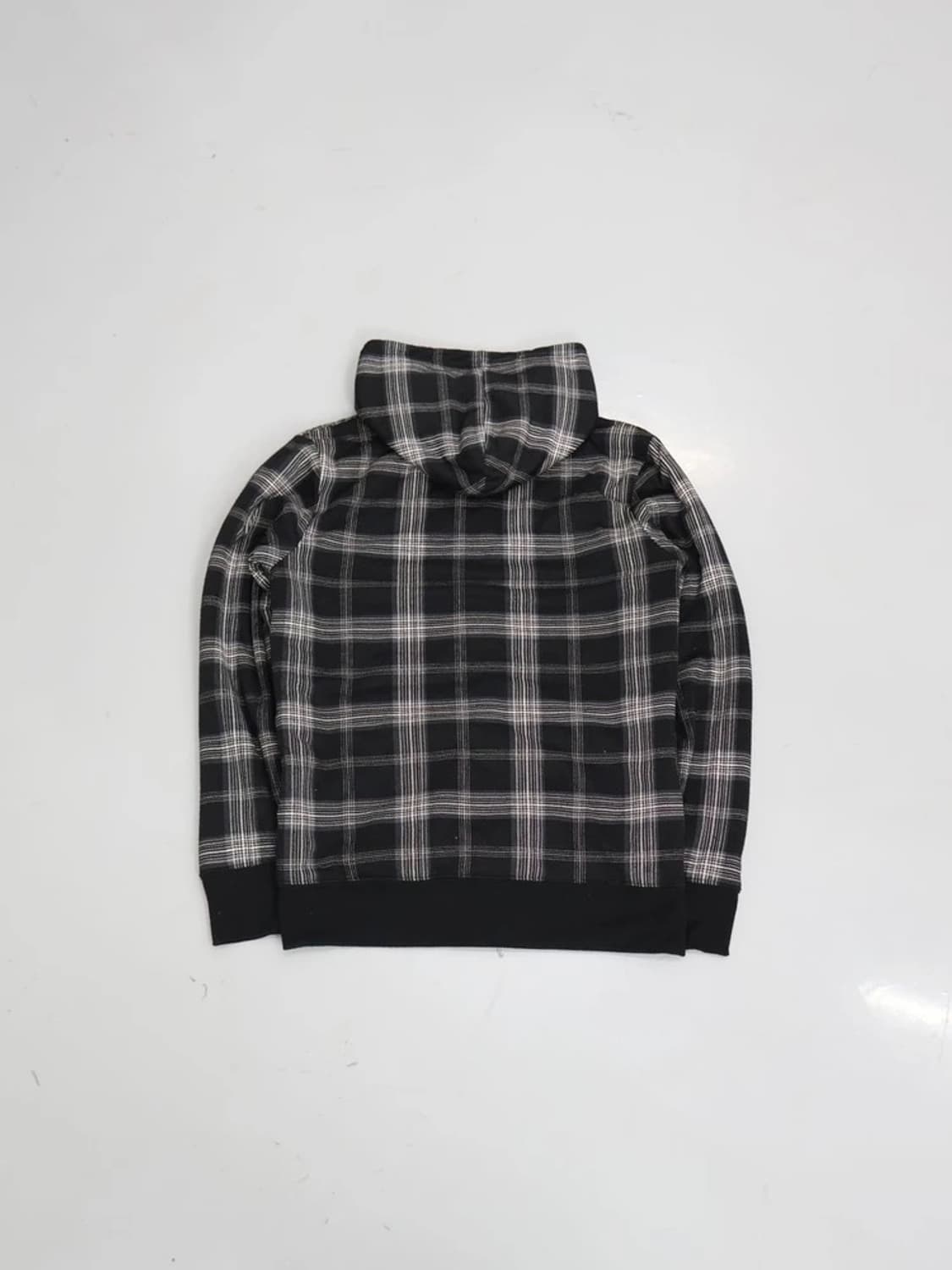 Night Rider Check Boa Lined Zip Hoodie 상품이미지3