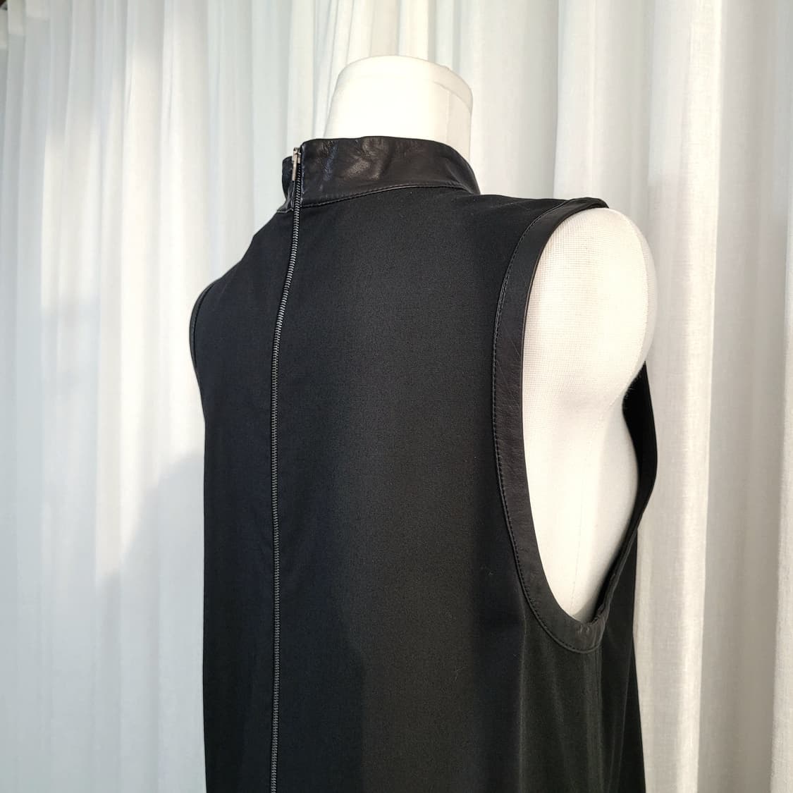 알렉산더왕 원피스 울38% 소가죽트리밍 (55) 상태최상/2회착/드라이완 상품이미지7