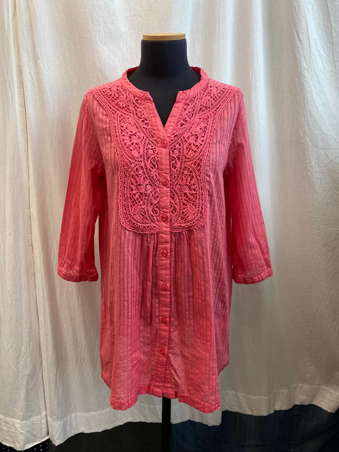 ON LOVE OFF 마젠타 7부 블라우스(M) 상품이미지1