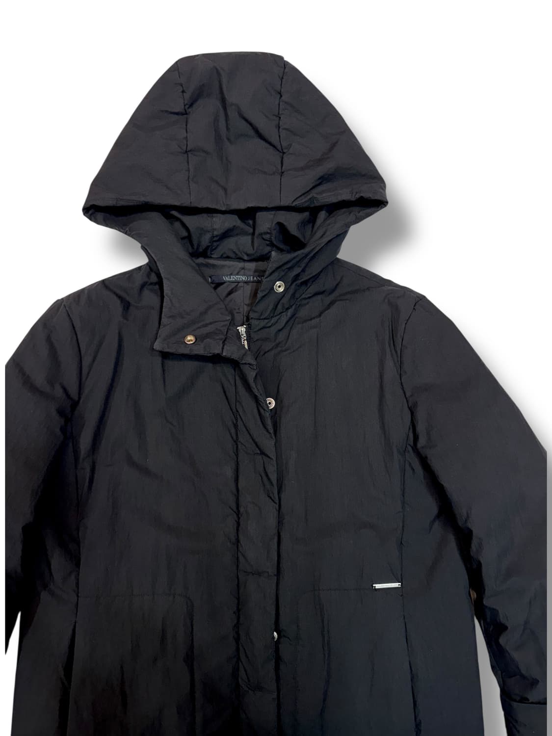 발렌티노 진스 나일론 후드 점퍼 made in ITALY (M)   상품이미지3