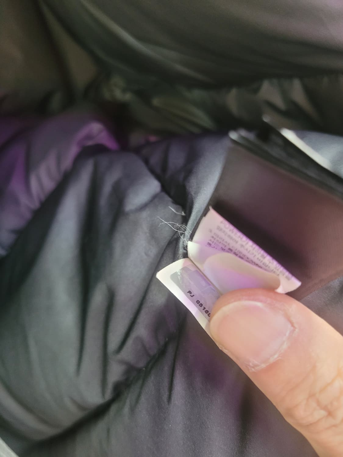 노스페이스 NSJ1DG52 후드 거위털 패딩 그레이 (후드 분리형) 상품이미지9