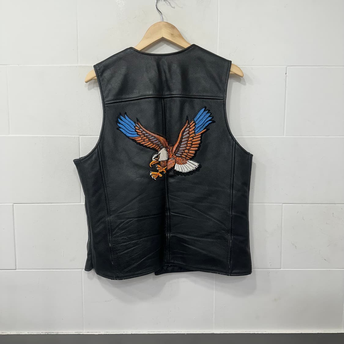 할리데이비슨 이글패치 레더 베스트 상품이미지4
