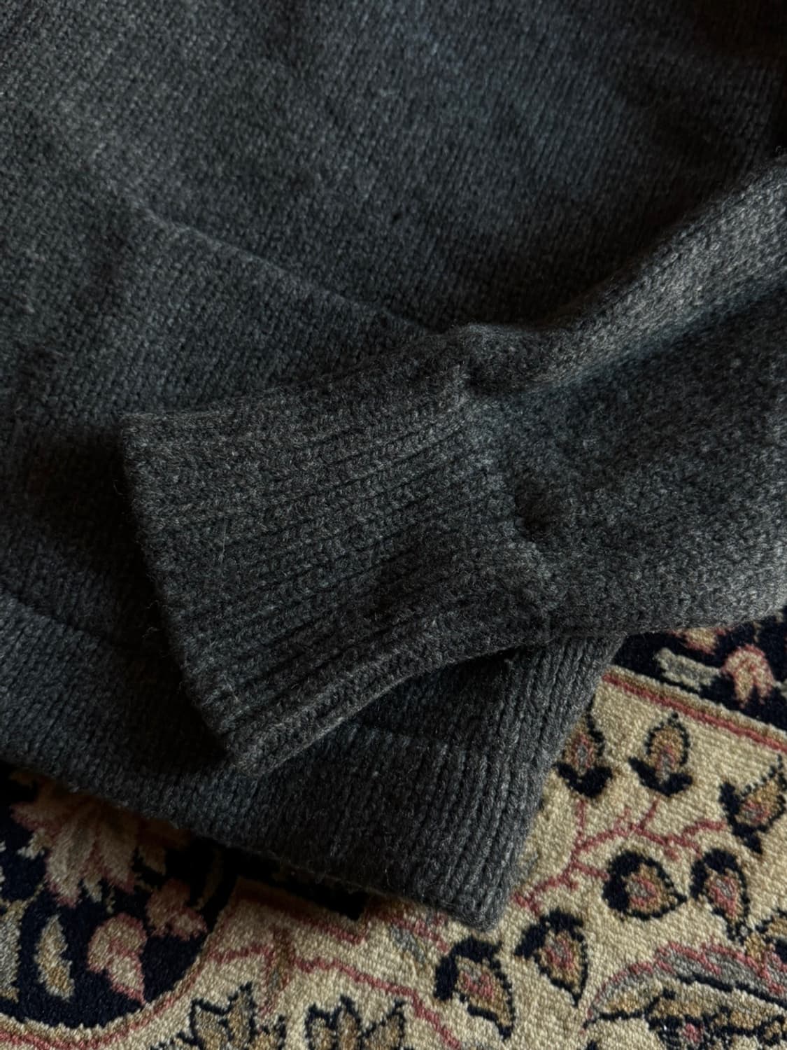 폴로 랄프로렌 숄칼라 램스울 가디건 105 상품이미지8