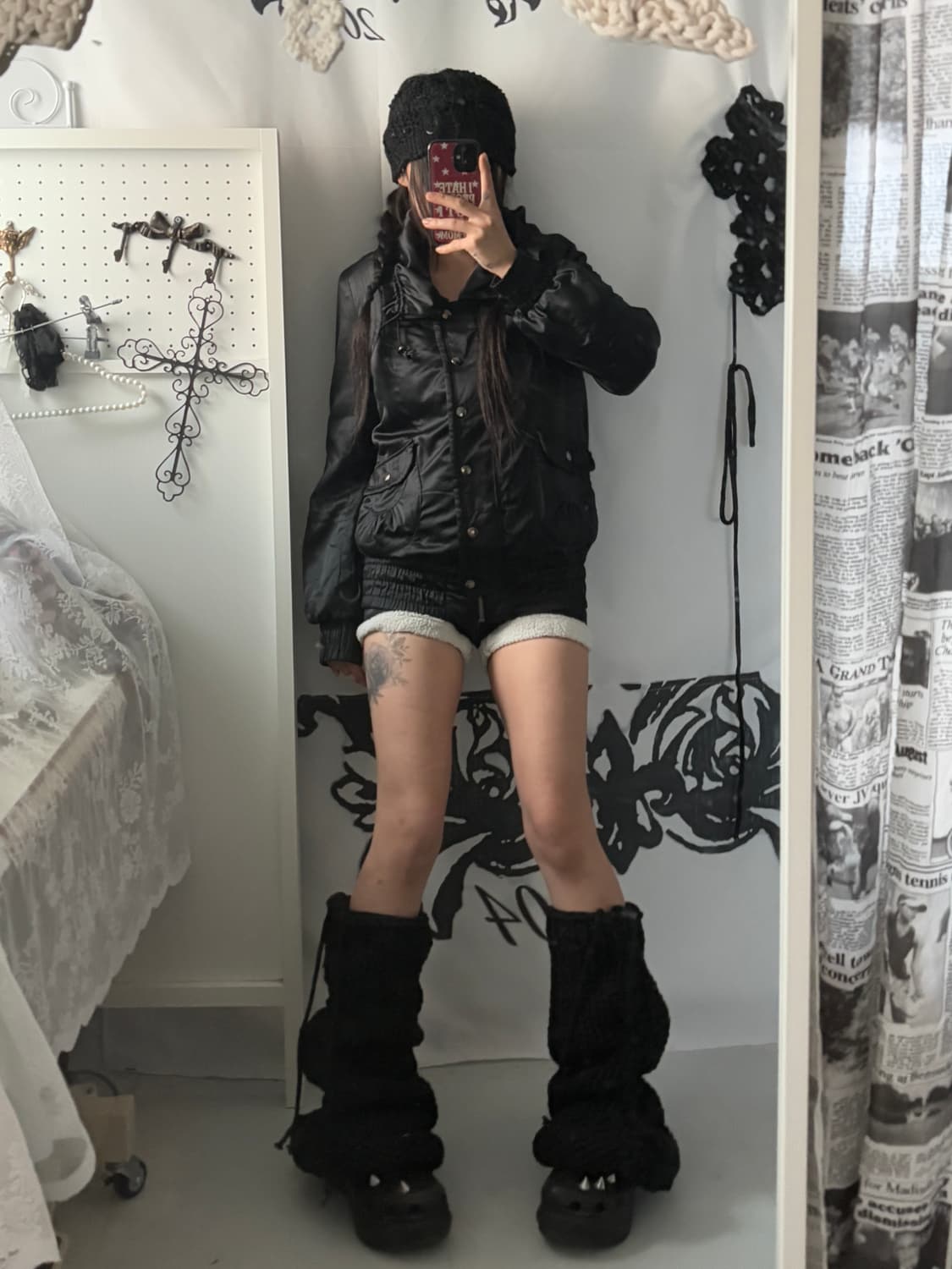 • black satin jumper 상품이미지2