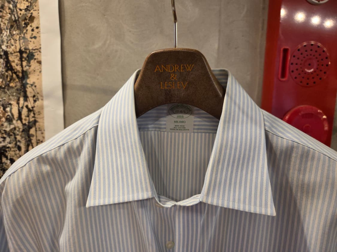 브룩스 브라더스 밀라노핏 드레스셔츠  상품이미지4