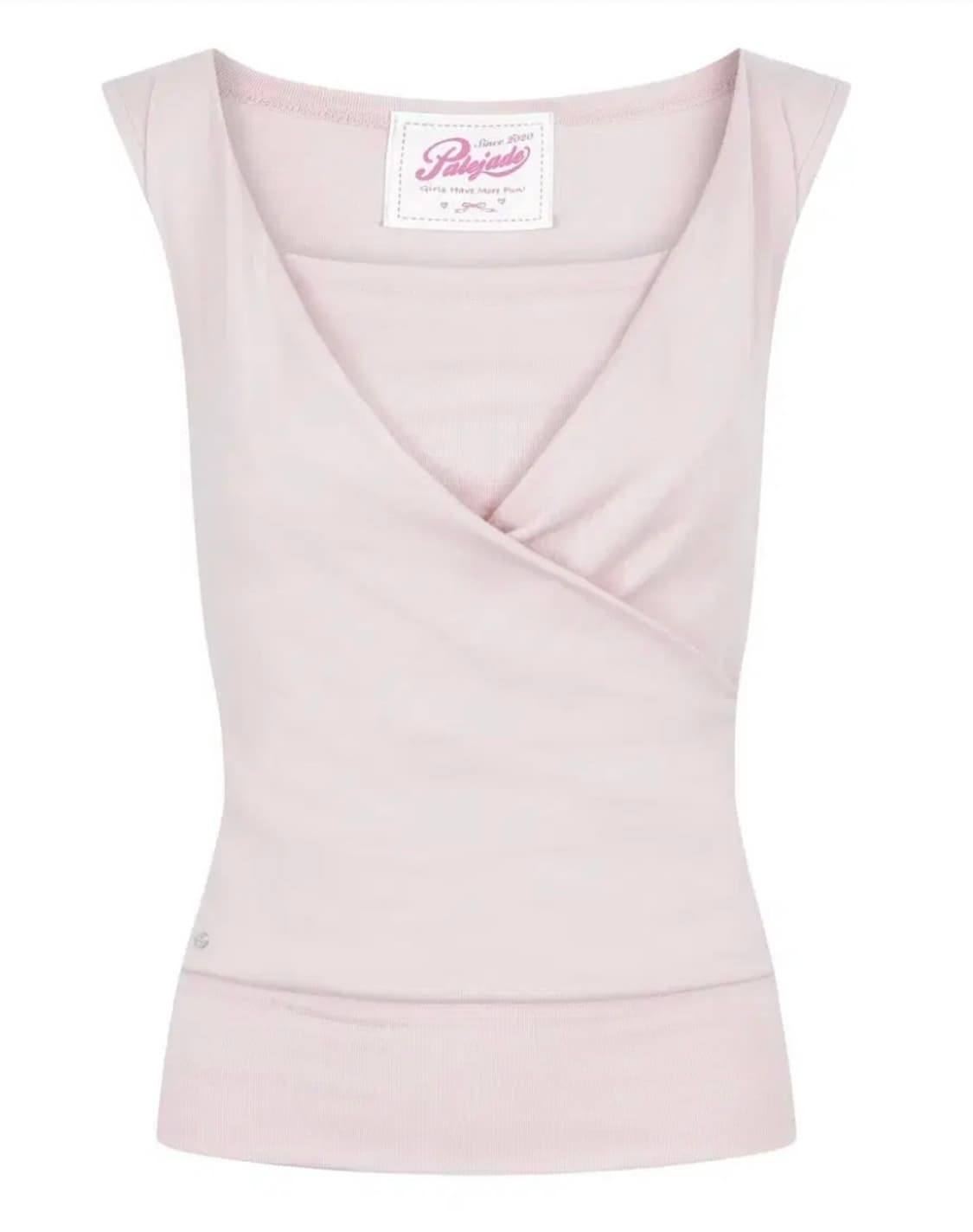 페일제이드 basic drape sleeveless baby pink 상품이미지1