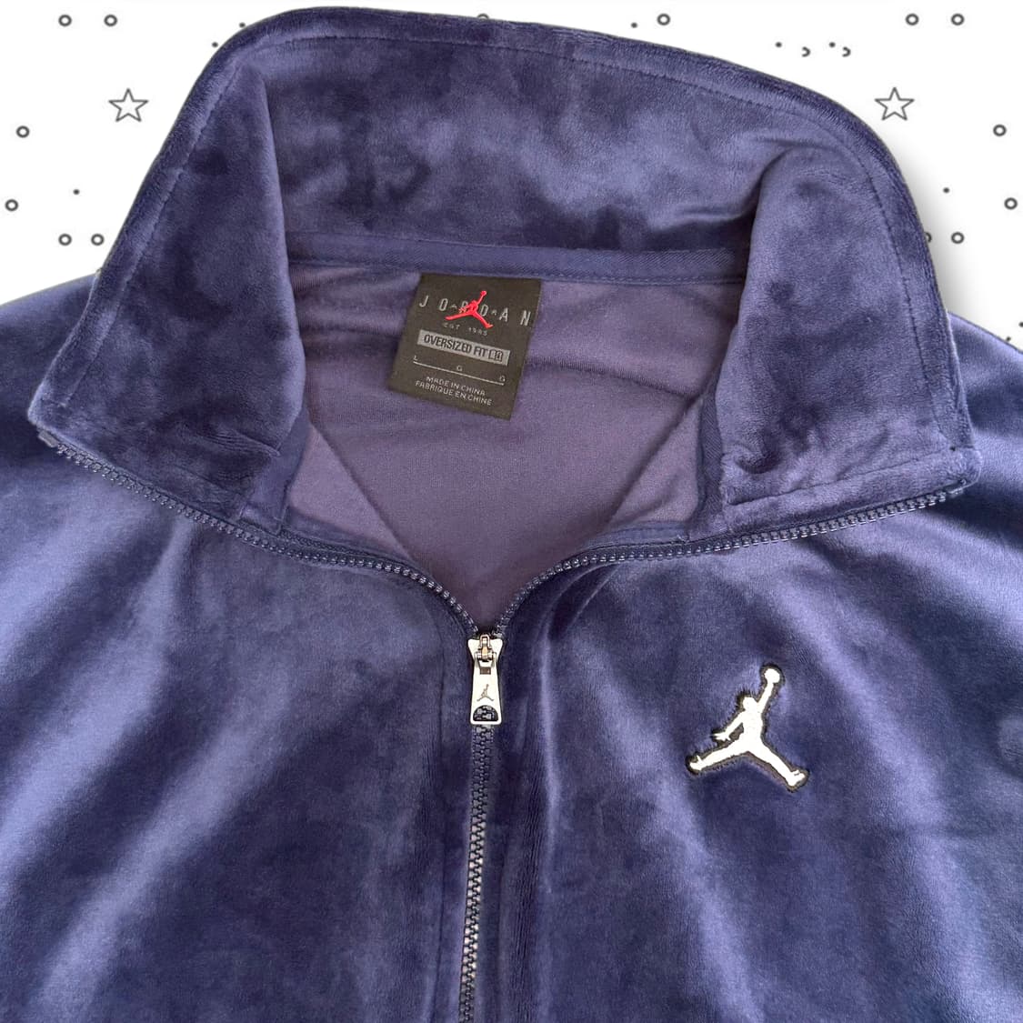 L Nike Jordan 나이키 조던 벨루어 트랙탑 져지 상품이미지4