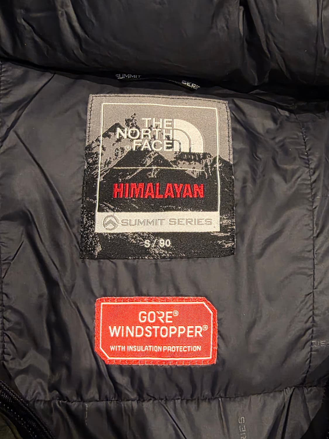 노스페이스 히말라야 카키 S 90사이즈 상품이미지5